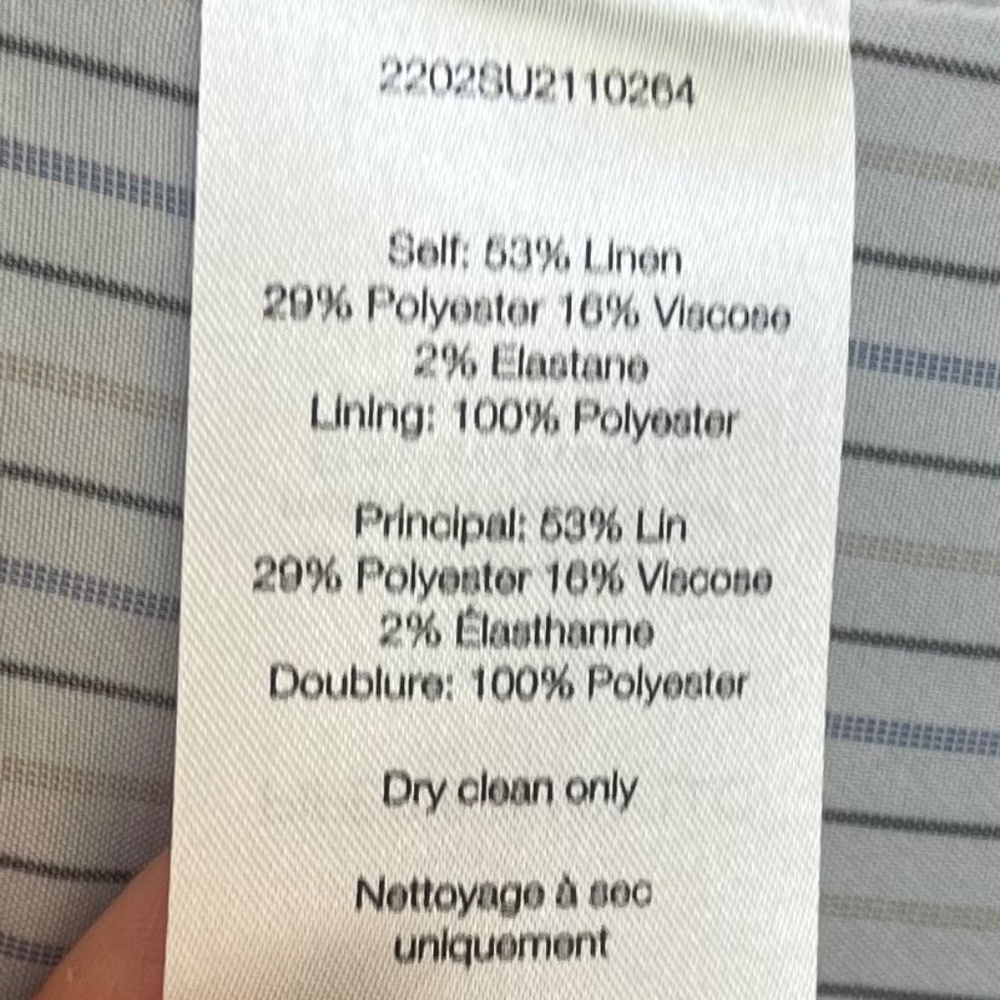 NWOT Veronica Beard Blue Kelson Dickey Jacket sz 8 - Picture 11 of 15
